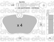 Комплект тормозных колодок CIFAM 822-061-0K