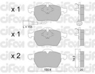 Комплект тормозных колодок CIFAM 822-181-4