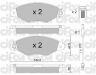 Комплект тормозных колодок CIFAM 822-253-1