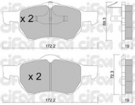 Комплект тормозных колодок CIFAM 822-523-0