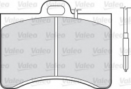 Комплект тормозных колодок VALEO 598147
