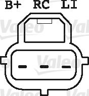 Генератор VALEO 437524