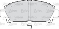 Комплект тормозных колодок VALEO 598809