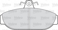 Комплект тормозных колодок VALEO 540414