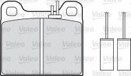 Комплект тормозных колодок VALEO 598113