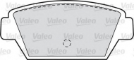 Комплект тормозных колодок VALEO 598964