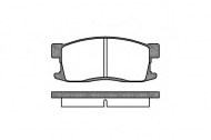 Комплект тормозных колодок WOKING P3553.00