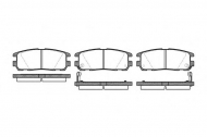 Комплект тормозных колодок WOKING P5263.12