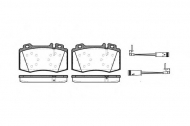 Комплект тормозных колодок WOKING P6693.02