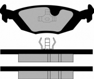 Комплект тормозных колодок Brake ENGINEERING PA504