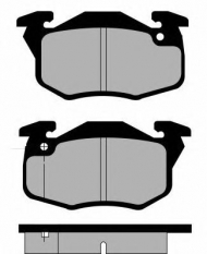 Комплект тормозных колодок Brake ENGINEERING PA592