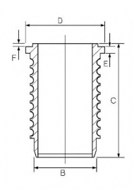 Втулка GOETZE ENGINE 15-679320-00