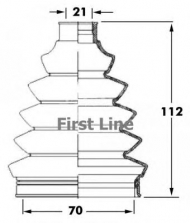 Пыльник FIRST LINE FCB6067