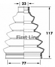 Пыльник FIRST LINE FCB6068