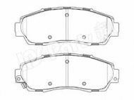 Комплект тормозных колодок IPS Parts IBD-1401