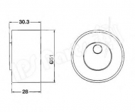 Натяжитель IPS Parts ITB-6801
