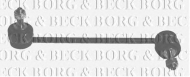Стойка BORG & BECK BDL6463
