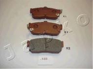 Комплект тормозных колодок JAPKO 51133
