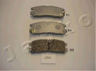 Комплект тормозных колодок JAPKO 51594