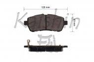 Комплект тормозных колодок KAISHIN D0051