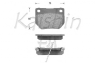 Комплект тормозных колодок KAISHIN D1124