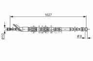 Трос BOSCH 1 987 477 415
