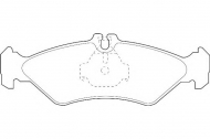 Комплект тормозных колодок WAGNER WBP21621A