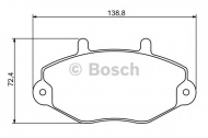 Комплект тормозных колодок BOSCH 0 986 494 289