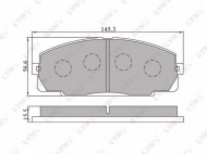 Комплект тормозных колодок LYNXauto BD-7508