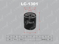 Фильтр LYNXauto LC-1301