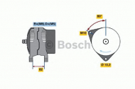 Генератор BOSCH 0 123 510 088