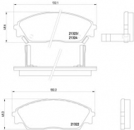 Комплект тормозных колодок HELLA PAGID 8DB 355 005-661