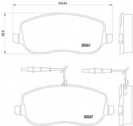 Комплект тормозных колодок HELLA PAGID 8DB 355 010-501