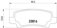 Комплект тормозных колодок HELLA PAGID 8DB 355 010-841