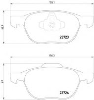 Комплект тормозных колодок HELLA PAGID 8DB 355 011-191