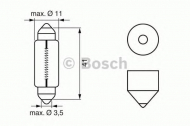 Лампа накаливания BOSCH 1 987 302 210