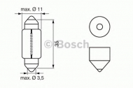 Лампа накаливания BOSCH 1 987 302 211