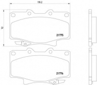 Комплект тормозных колодок HELLA PAGID 8DB 355 016-871