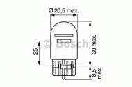Лампа накаливания BOSCH 1 987 302 252