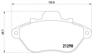 Комплект тормозных колодок HELLA PAGID 8DB 355 019-051