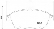 Комплект тормозных колодок HELLA PAGID 8DB 355 019-721