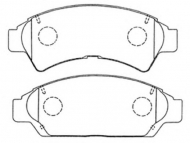 Комплект тормозных колодок ASVA AKD-1149