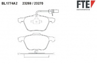 Комплект тормозных колодок FTE BL1774A2
