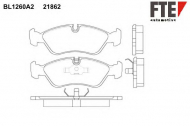 Комплект тормозных колодок FTE BL1260A2