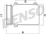 Компрессор DENSO DCP21012