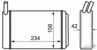 Теплообменник HELLA 8FH 351 024-211