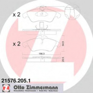 Комплект тормозных колодок ZIMMERMANN 21576.205.1
