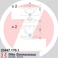 Комплект тормозных колодок ZIMMERMANN 23447.170.1