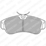 Комплект тормозных колодок DELPHI LP616