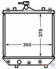 Теплообменник HELLA 8MK 376 772-781